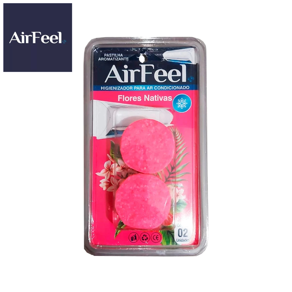 Pastilha Aromatizante Ar Condicionado Airfeel Flores Nativas em Oferta na Shopee