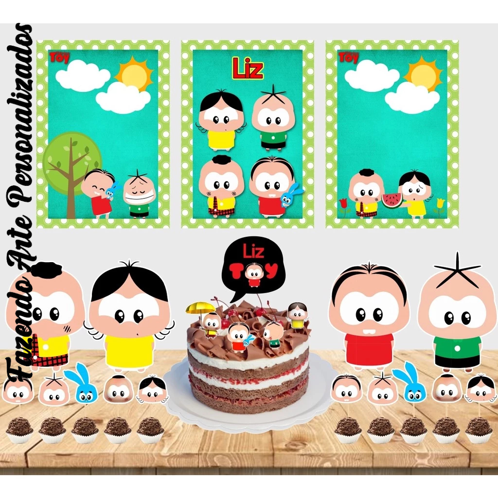 Kit Festa Mesversário Mônica Toy