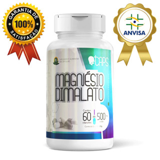 Magnésio Dimalato Natural 60 Cápsulas 500mg
