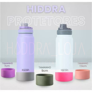 Protetor E Capa De Silicone Garrafa Copo Térmica Hiddra 600 ML 800ML 850ML 1200ML