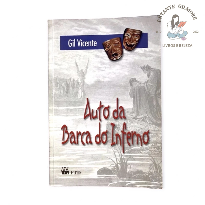Livro “Auto da Barca do Inferno” de Gil Vicente | Literaura Clássica | Trovadorismo e Humanismo Português | Usado