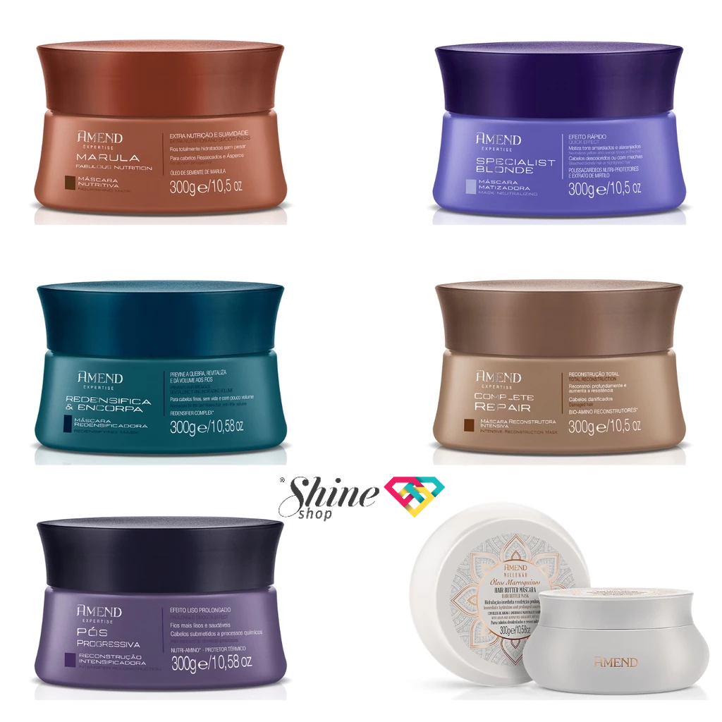 Máscara Amend Redensifica e Encorpa: Onde Comprar | BuscaProdutos