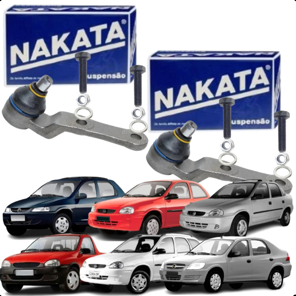 Par De Pivô Suspensão Dianteira Original Prisma Corsa Celta em Oferta na Shopee