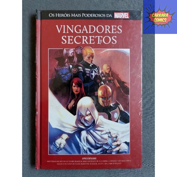 HQ Vingadores Secretos (Lacrado, Ed Brubaker, Mike Deodato Jr.) - Salvat Vermelha Volume 96