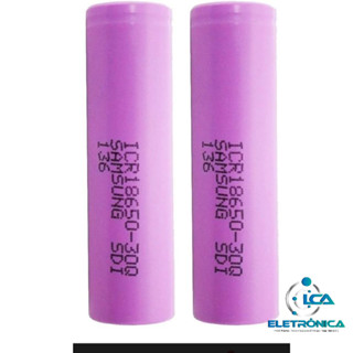 Kit 2 Baterias Samsung com terminal para solda