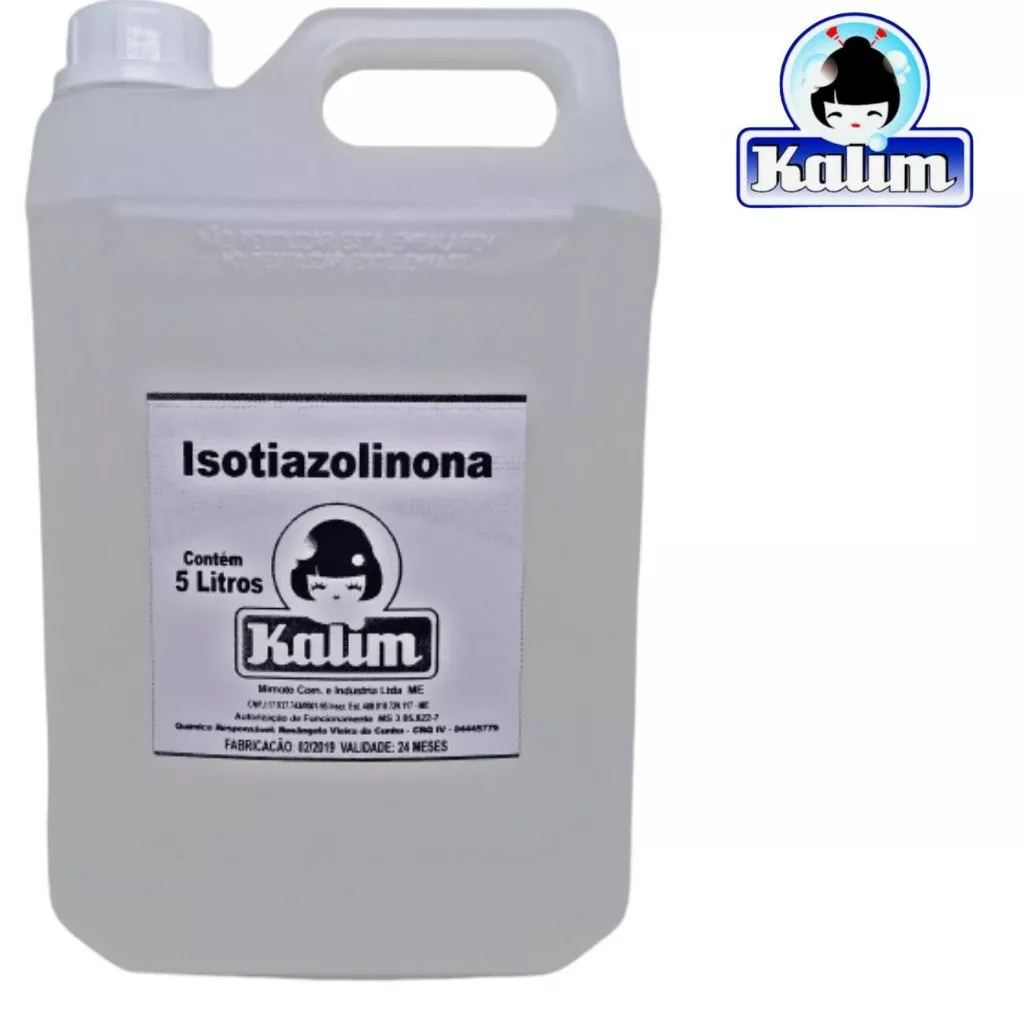 Conservante Isotiazolinona 50% 5 Litros Para Sabonete Líquido Shampoo