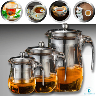 Chaleira Infusor De Vidro Para Chá Bule  350ml em Oferta na Shopee