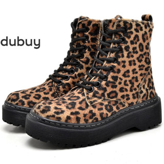 Bota Coturno Dubuy Tratorada Feminina Animal Print Onca Domo 1105FG
