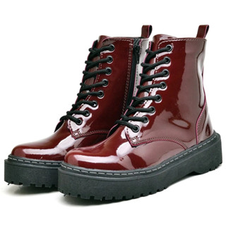Bota Coturno Dubuy Tratorado Feminina Vinho Infantil Domo 1105FG