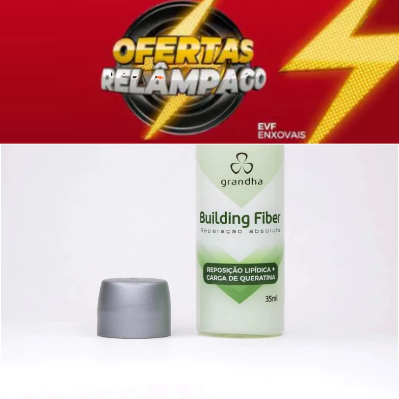 Reconstrutor Capilar Grandha Building Fiber 35ml Reposição Lipídica à base de Queratina em Oferta na Shopee