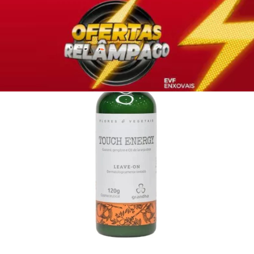 Grandha Tonico Leave-on Touch Energy 120g Alivia tensão e o Estresse óleo essencial de laranja doce