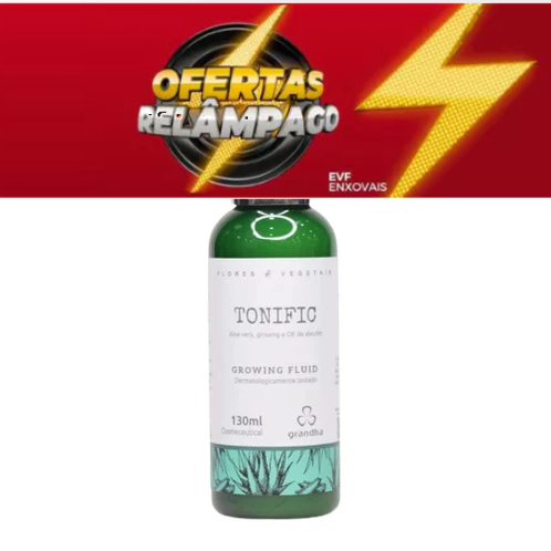 Grandha Tônico Capilar Grandha Tonific Growing Fluid 130ml Fortalece e Estimula o Crescimento em Oferta na Shopee