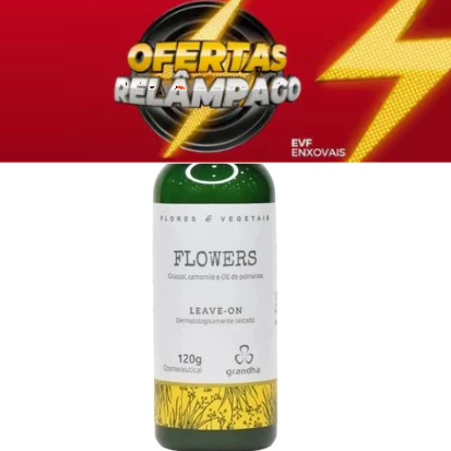 Grandha Leave-on Flowers 120g para Couro Cabeludo Sensível e Cabelos Finos e Delicados em Oferta na Shopee