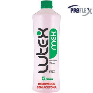 KIT3 (TRÊS) Removedor De Esmaltes SEM ACETONA Lutex Mek 500ml Profissional