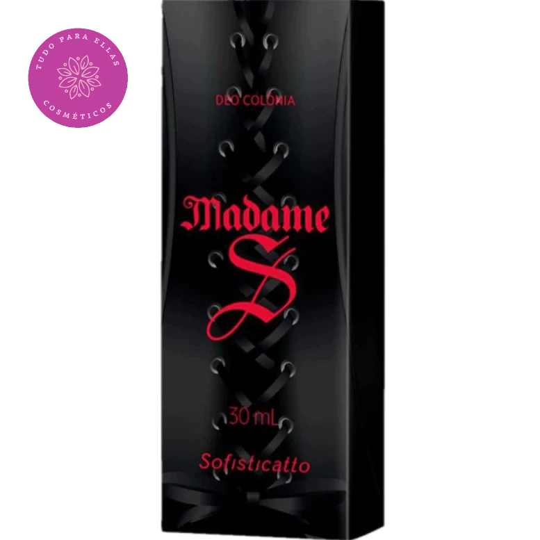 Perfume Feminino Com Feromônio Deo Colônia Madame S Sofisticatto 30ml — imagem 2 de 2