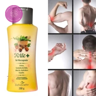 Kit 3 Gel Massageador Muscular Pomada Extra Forte Combate Promoção Sofisticatto 200g
