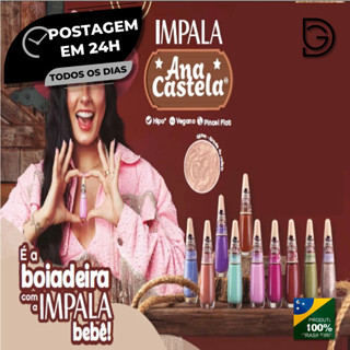 Impala Kit C/10un Esmaltes Coleção Ana Castela * Lançamento *