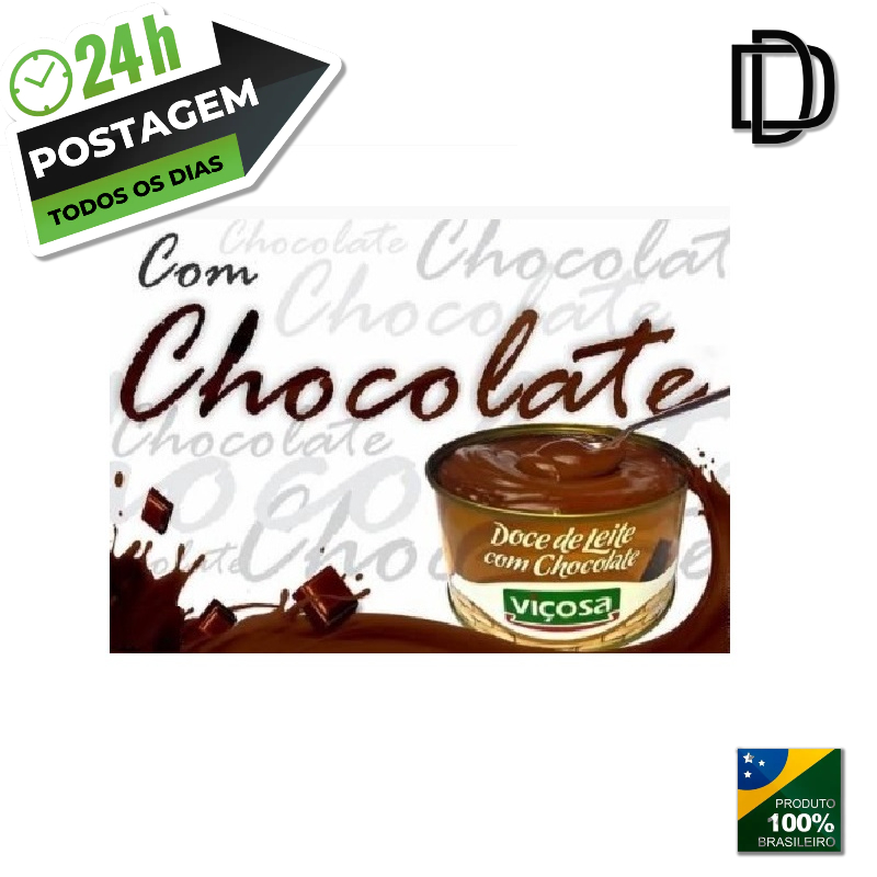 Viçosa Doce De Leite com Chocolate 400g - *O Melhor Do Brasil*