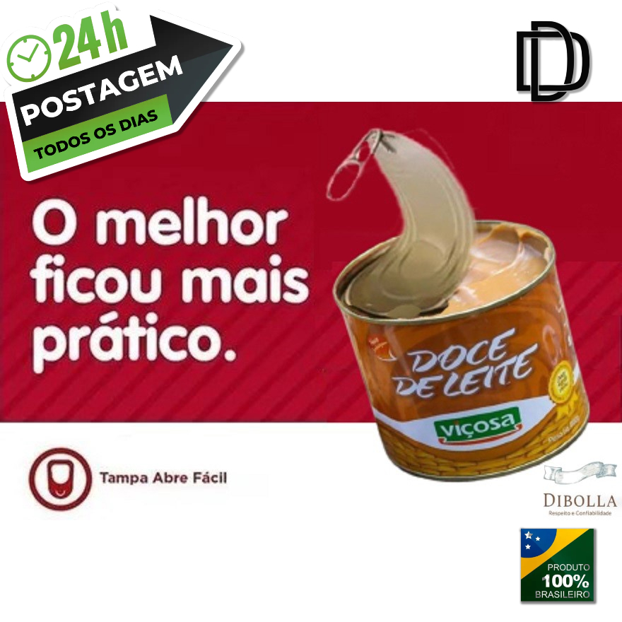 Viçosa Doce De Leite 800g - O Melhor Do Brasil - Promoção