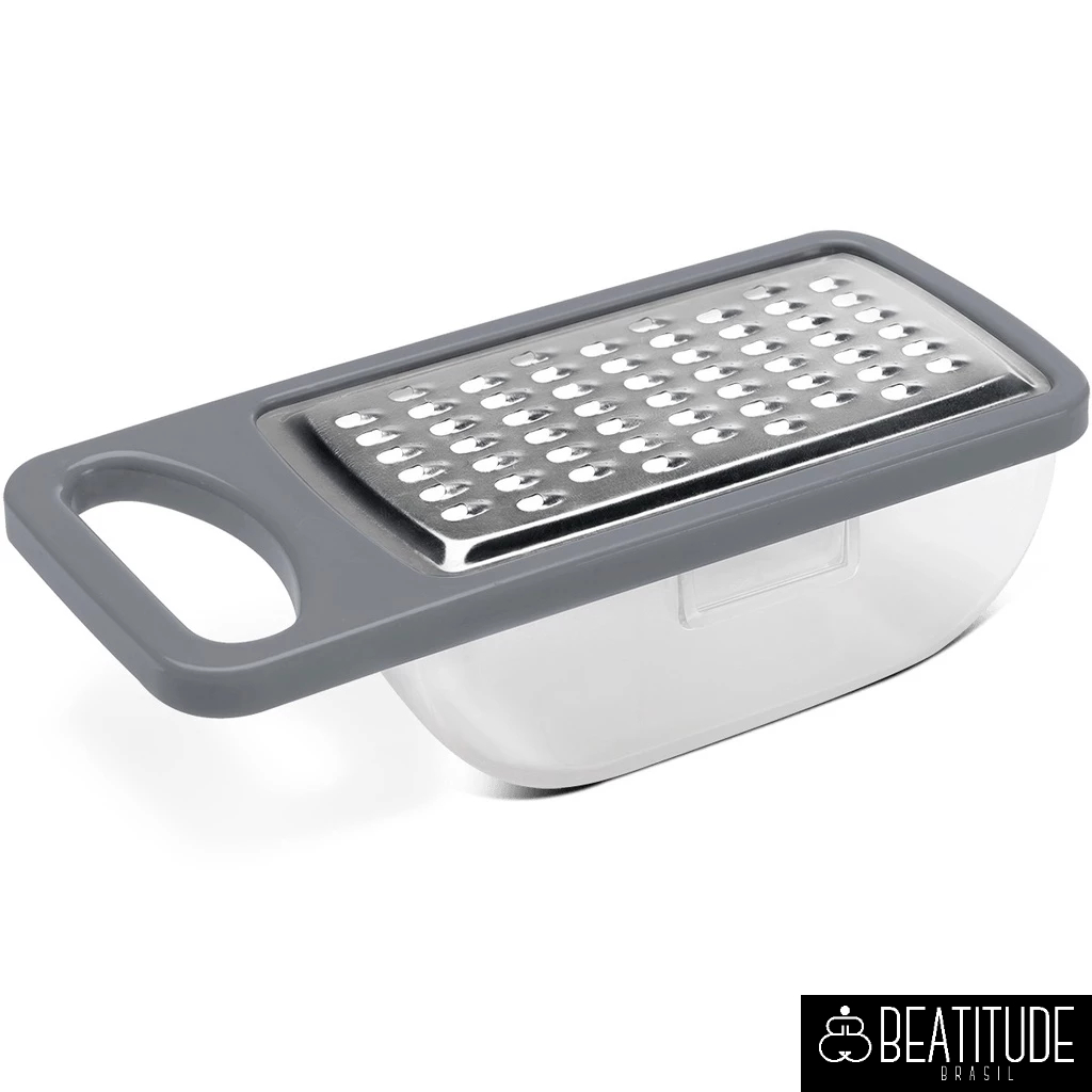 Ralador Com Pote Coletor Top Pratic - 13,5 X 6 X 4 Cm - Brinox