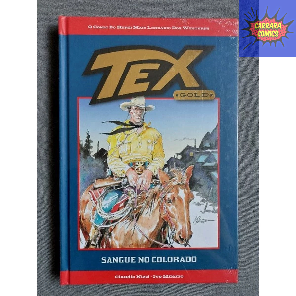 HQ Tex Gold - Volume 5: Sangue no Colorado (232 Páginas, Capa Dura, Bonelli, Editora Salvat)