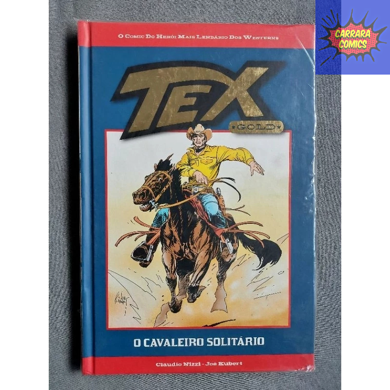 HQ Tex Gold - Volume 2: O Cavaleiro Solitário (232 Páginas, Capa Dura, Bonelli, Editora Salvat)