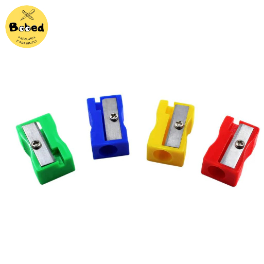 Apontador Plastico Simples Retangular - ONDA