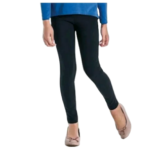 Calça Legging Infantil Juvenil Menina Leg Suplex Lisa Grossa Volta As Aulas em Oferta na Shopee