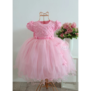 Vestido Infantil Jardim Encantado Rosa Bosque Daminha Da Festa Borboleta Bebê Menina Criança em Oferta na Shopee