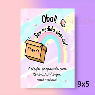 120 unids. Cartão de Agradecimento em Oferta na Shopee