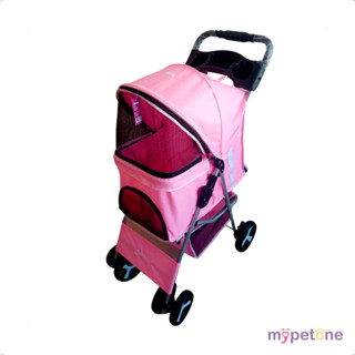 Carrinho Passeio PetMart para Cães e Gatos - Rosa