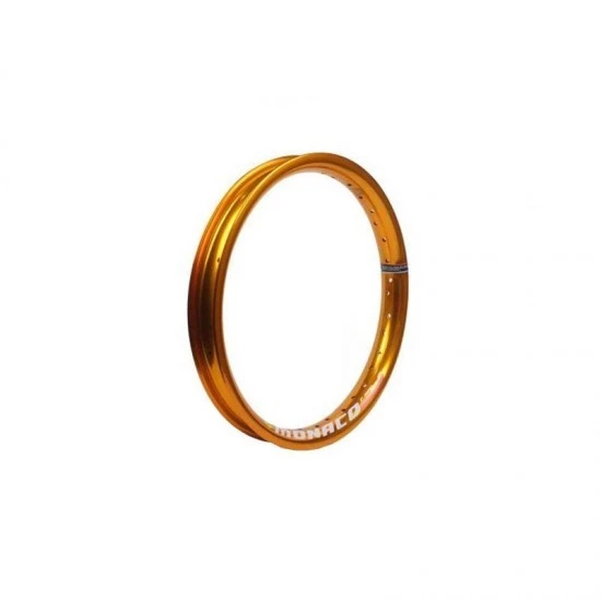 Aro De Alumínio Aero Monaco Dourado CG Titan 125/150/160 Anodizado Folha Dupla