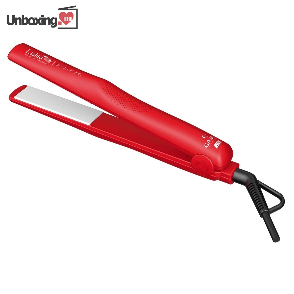 Chapinha Prancha de Cabelo Gama Bivolt Alisadora LICHIA Íon  Ceramica 220°C Progressiva Ergostyler III