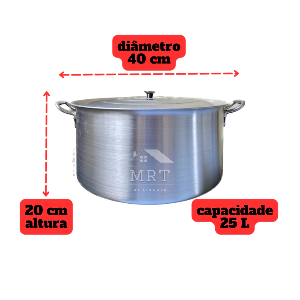 Panela 40 Litros - Comprar com Melhor Preço em Utensílios de Cozinha