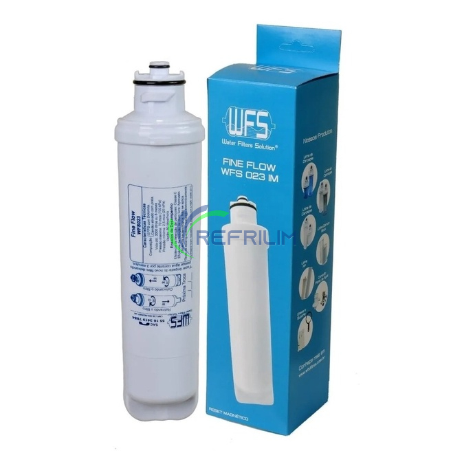 Filtro Refil Wfs023 Fine Flow Pe11 Pe11x Pe11b Electrolux Branco
