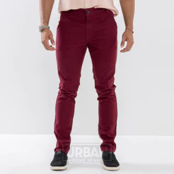Calça Masculina de Brim Modelo Esporte Fino Social Skinny