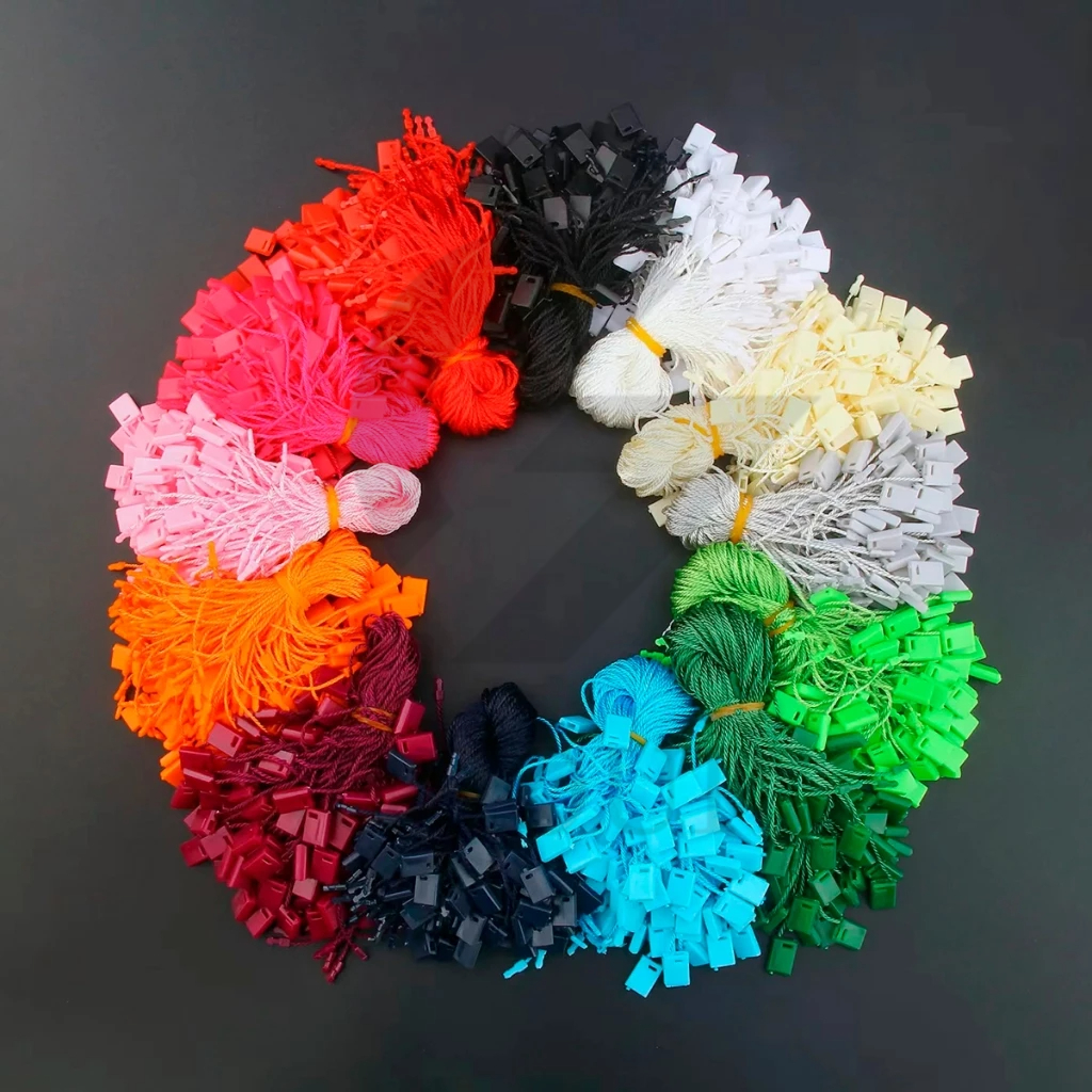 Lacre de Autenticidade 200 ou 1000 Unidades - Segurança Para Tags / Etiquetas em Roupas e Tecidos em Oferta na Shopee