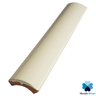 Kit 16 Cantoneiras P/ Piscina 2m Linear 3,5x25cm Branco