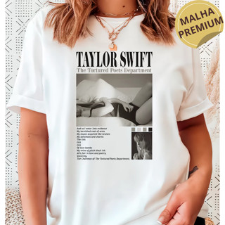 Camiseta Premium Unissex Taylor Swift The Tortured Poets Department