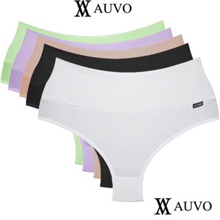 Kit Com 10 Calcinhas Cós Alto Confortaveis Cores Variadas