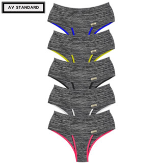 3 Calcinhas Cós Alto Compressão Lingerie Roupas Femininas Fitness dia a dia