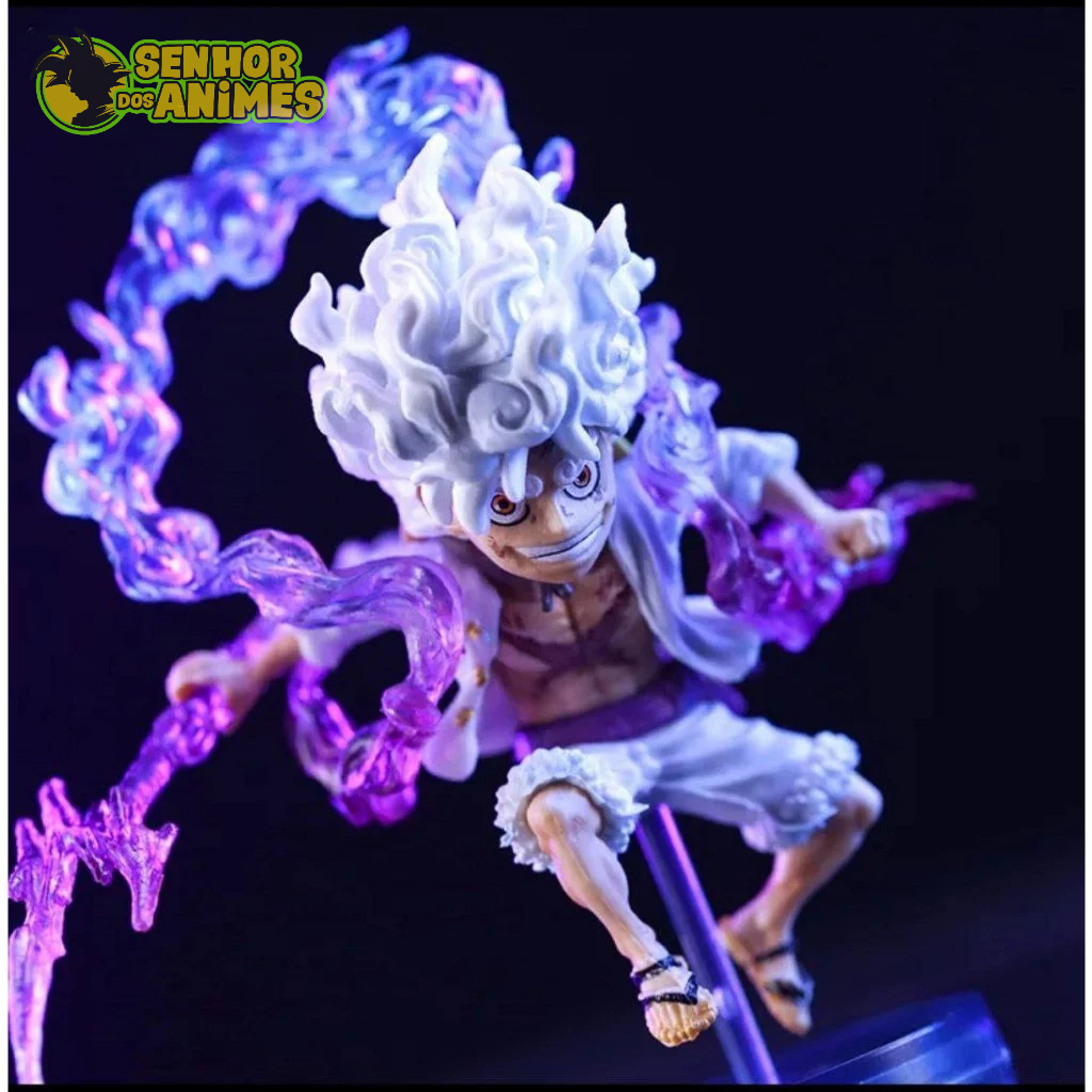 Bonequinhos Luffy Gear 5 One Piece Miniatura Luffy Gear Action Figure colecionáveis Presente Sanji  Zoro
