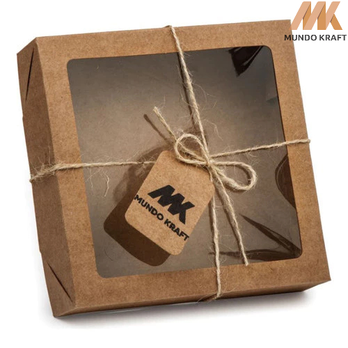 20 un Caixa Para Presente Kraft 15x15x4 Lembrancinha Doces Cosméticos Festa