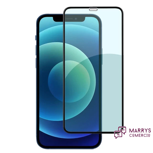Película de Vidro 3D Compatível iPhone 12 e 12 Pro