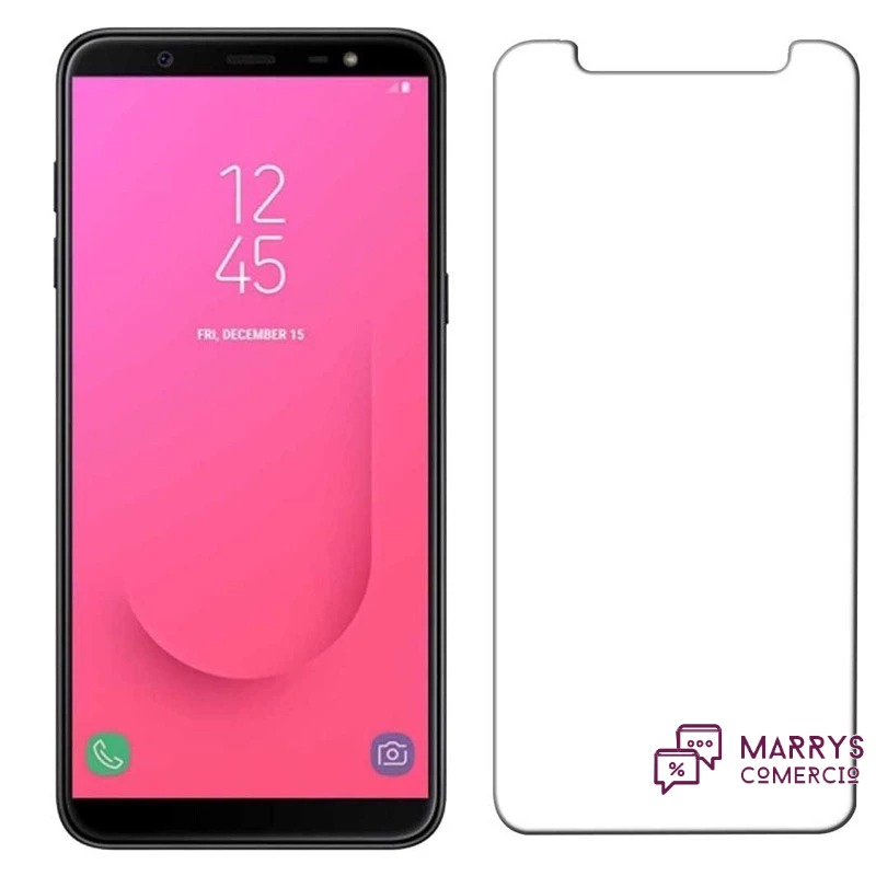 Película Compatível Galaxy J4 Plus de Vidro Temperado
