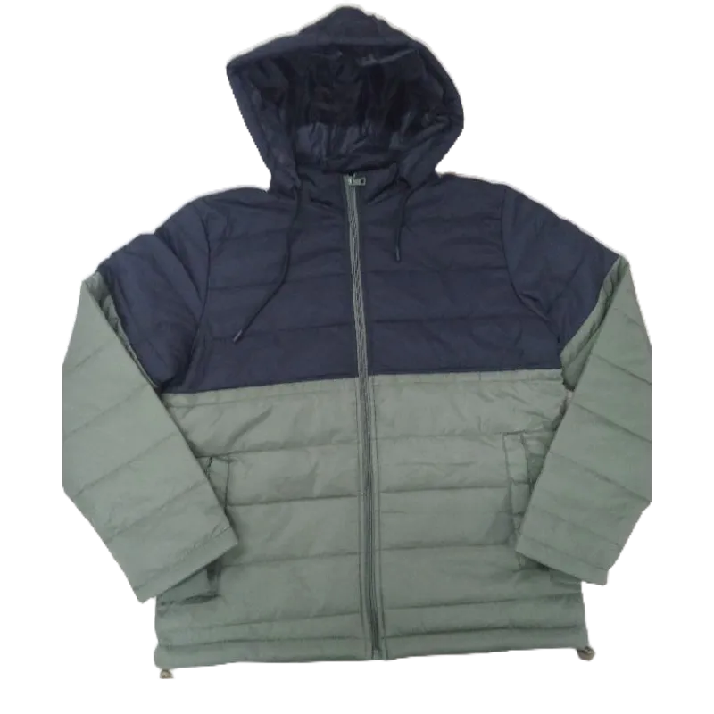JAQUETA FORRADA COM CAPUZ POLIÉSTER MASCULINA IMPORTADA P-M-G-GG