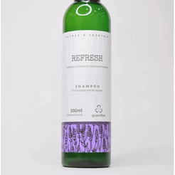 Shampoo Grandha Refresh para Cabelos Oleosos 300ml Terapia Capilar Reduz Caspa FRETE GRATIS