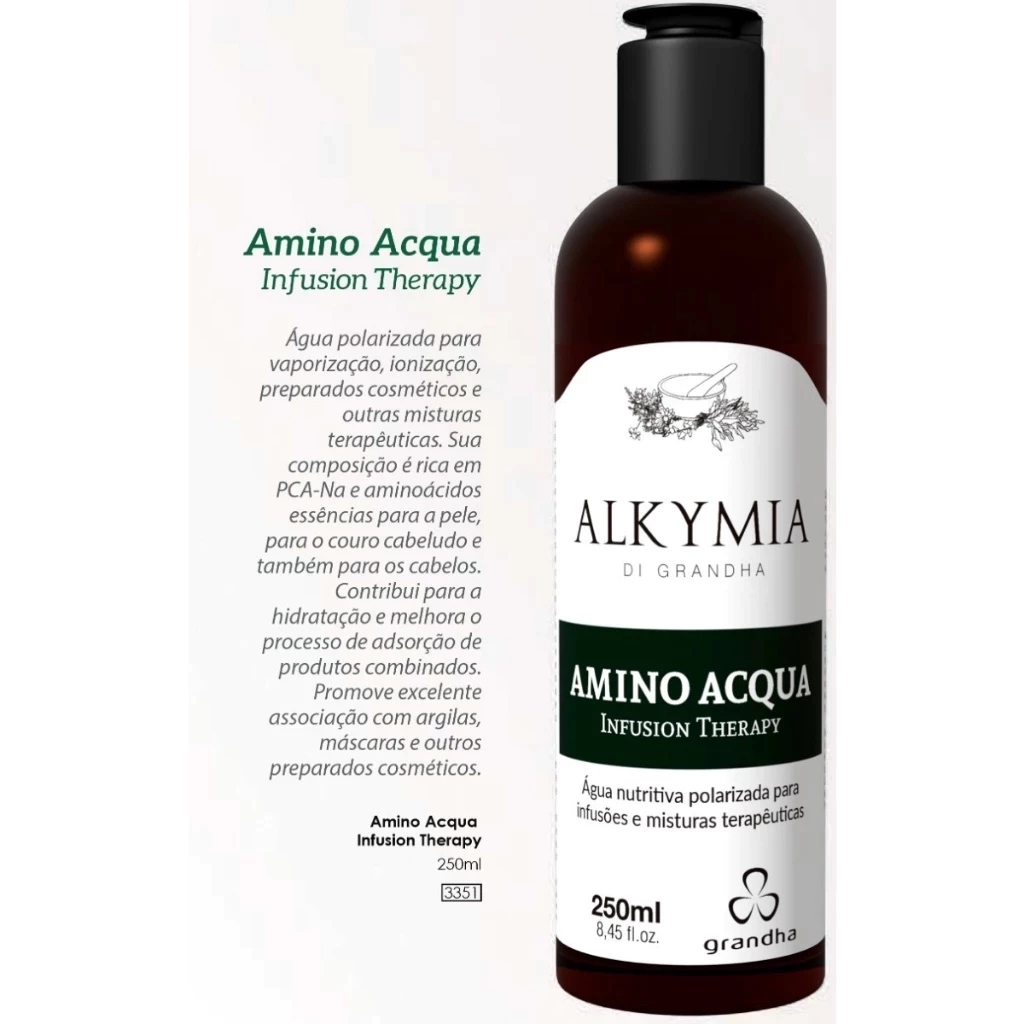 Grandha Água Polarizada Hidratante Amino Acqua Infusion Therapy 250ml Agua para diluir em Oferta na Shopee