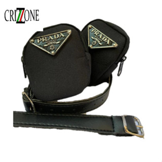Par Bolsinha Bag da Bota Tratorada Prada