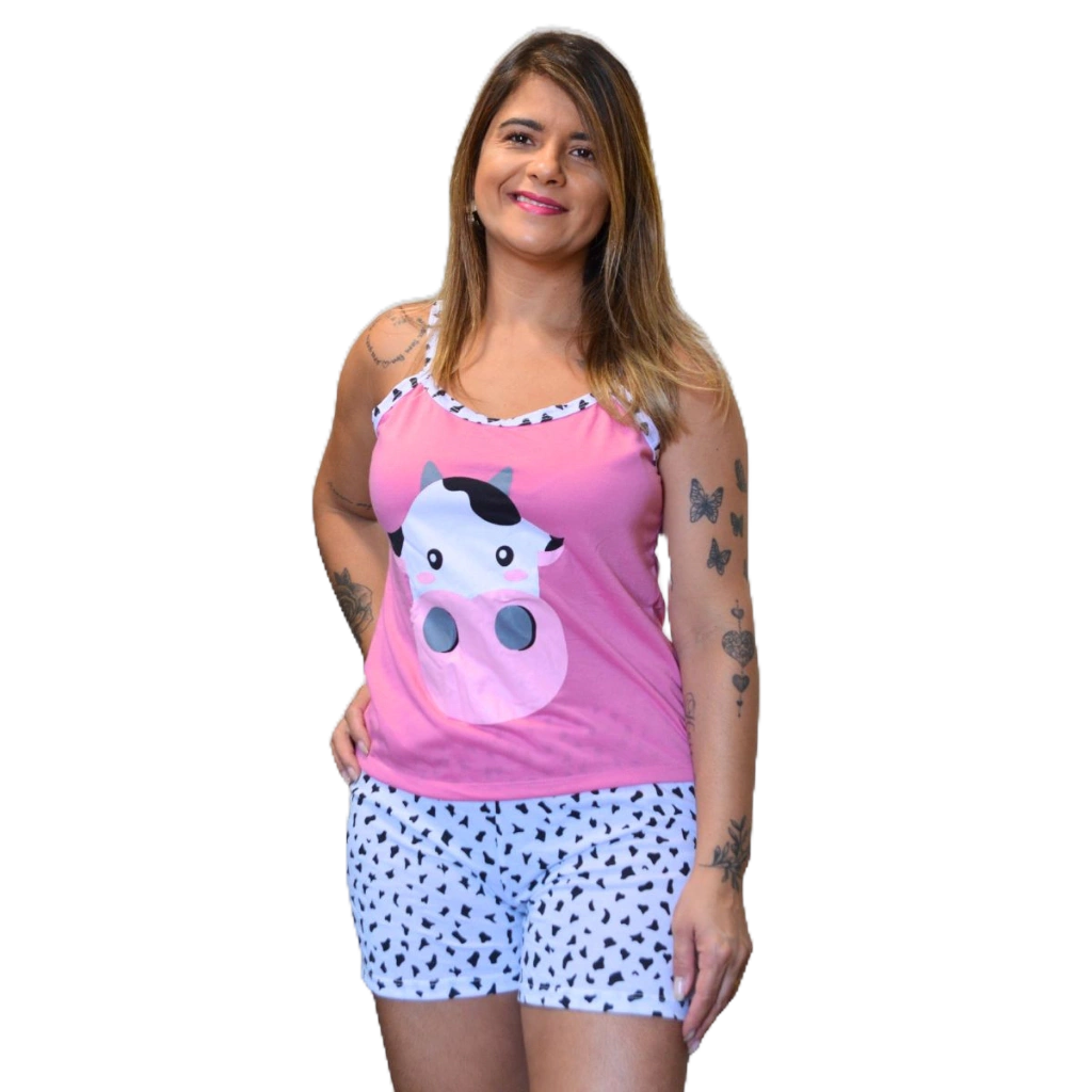 Baby Doll Feminino Alcinha / Baby Doll Feminino / Roupa de Dormir